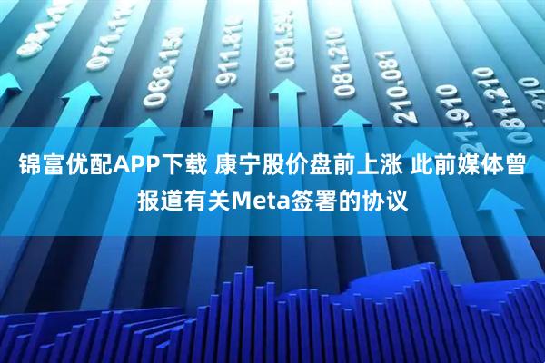锦富优配APP下载 康宁股价盘前上涨 此前媒体曾报道有关Meta签署的协议