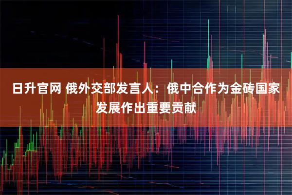 日升官网 俄外交部发言人：俄中合作为金砖国家发展作出重要贡献
