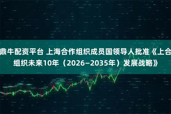 鼎牛配资平台 上海合作组织成员国领导人批准《上合组织未来10年（2026—2035年）发展战略》